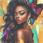 Exotic Beauty4 Aufkleber (Vorderseite)