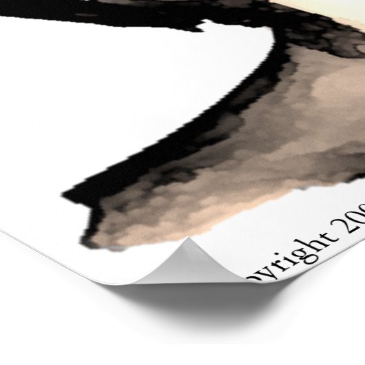 Exotic Beauty Print Poster (Ecke)