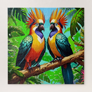 Exotic Bird Paradise Puzzle