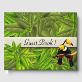 Exotic Birds Personalisiert Gästebuch (Vorderseite)