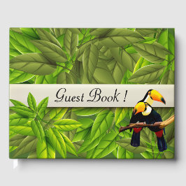 Exotic Birds Personalisiert Gästebuch