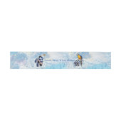 Exotic Blue Dream Catcher stationär Einladungsbanderole (Flach)