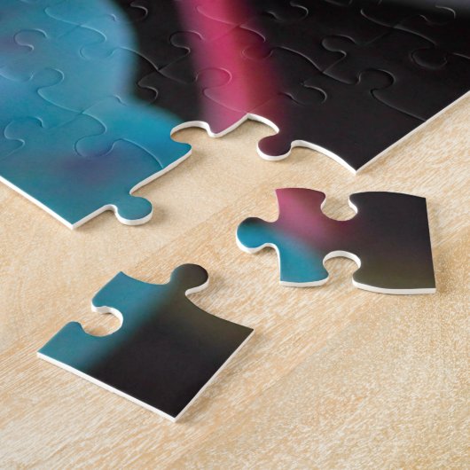 Exotic Blue Orchid Reflection Puzzle (Seite)