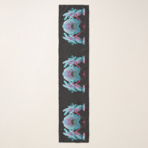 Exotic Blue Orchid Reflection