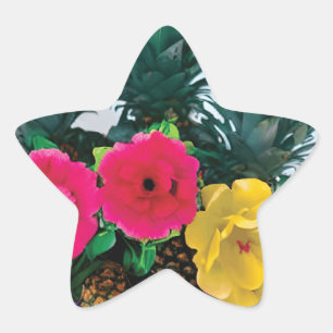 Exotic Blume Digital Graphic Aufkleber
