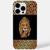 Exotic Bold Leopard Illustration & Skin Pattern Case-Mate iPhone Hülle (Rückseite)