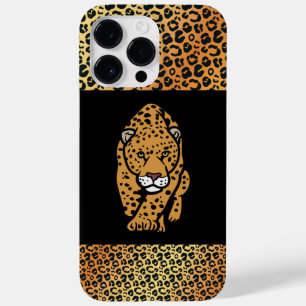 Exotic Bold Leopard Illustration & Skin Pattern Case-Mate iPhone 14 Pro Max Hülle