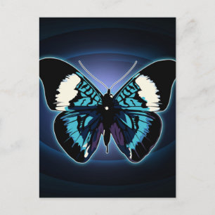 Exotic Butterfly Postkarte