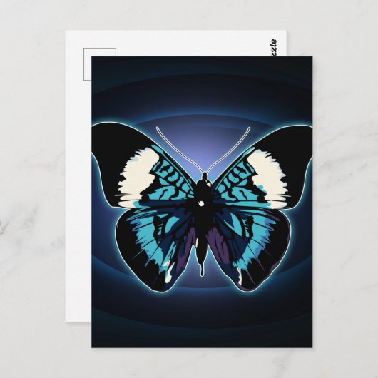 Exotic Butterfly Postkarte (Vorne/Hinten)