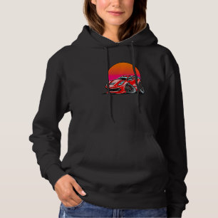 Exotic Car Turbo Sports Sunset Car Hoodie