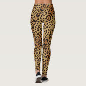 Exotic Cheetah Print Leggings (Rückseite)