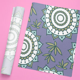 Exotic Colored Mandala Tissue Paper Seidenpapier