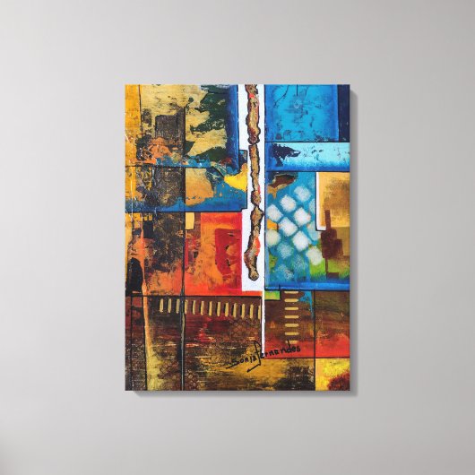 Exotic Colors Leinwanddruck (Vorderseite)