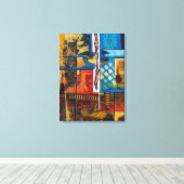 Exotic Colors Leinwanddruck (Insitu (Holzboden))