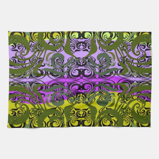 Exotic Damask Handtuch (Horizontal)