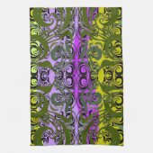 Exotic Damask Handtuch (Vertikal)