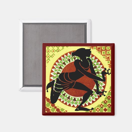 Exotic Dancer Magnet (Vorderseite/Rückseite)