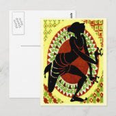 Exotic Dancer Postkarte (Vorne/Hinten)