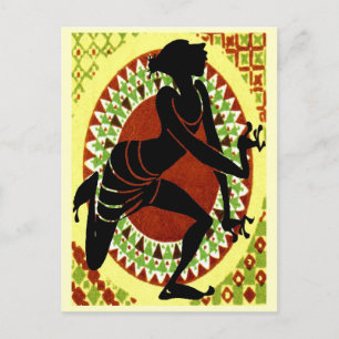 Exotic Dancer Postkarte