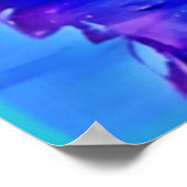 Exotic Dragon Fruit Art Poster (Ecke)