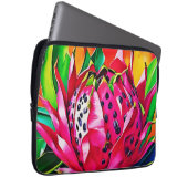 Exotic Dragon Fruit Bloom Laptopschutzhülle (Vorne Rechts)