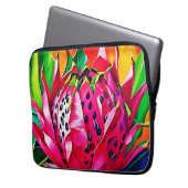 Exotic Dragon Fruit Bloom Laptopschutzhülle (Vorderseite Links)