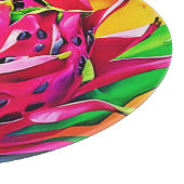 Exotic Dragon Fruit Bloom Schneidebrett (Ecke)
