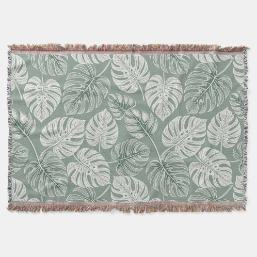 Exotic Elegant Monsteras Decke (Vorderseite)