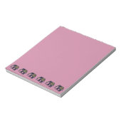 Exotic Elephant Notizblock (Rotiert)