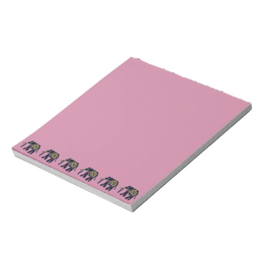 Exotic Elephant Notizblock (Rotiert)