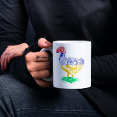 Exotic Extinct Dodo Bird Illustration Mauritius Kaffeetasse