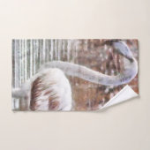 Exotic Flamingo Badhandtuch Set (Handtuch)