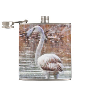 Exotic Flamingo Flachmann