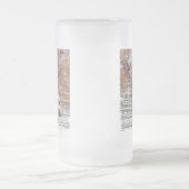 Exotic Flamingo Mattglas Bierglas (Mittel)