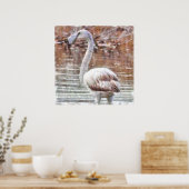 Exotic Flamingo Poster (Küche)