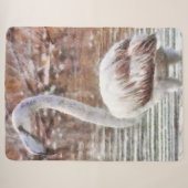 Exotic Flamingo Sherpadecke (Vorderseite (Horizontal))
