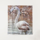 Exotic Flamingo Wandteppich (Vorderseite)