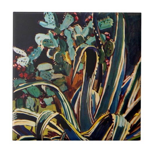 Exotic Flora #4 bei Sunshine Dazzle Fliese (Vorderseite)