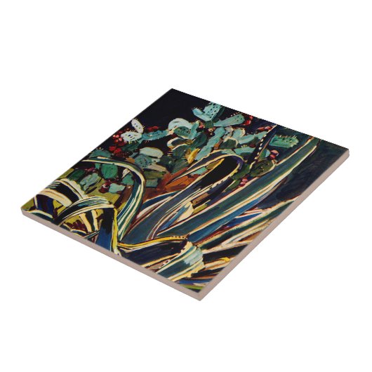 Exotic Flora #4 bei Sunshine Dazzle Fliese (Seite)