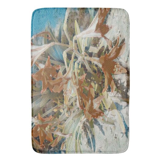 Exotic Floral Badematte (Vorderseite Vertikal)