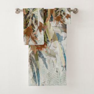 Exotic Floral Badhandtuch Set