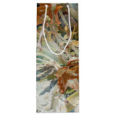 Exotic Floral Geschenktüte Für Weinflaschen (Rückseite)