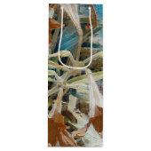 Exotic Floral Geschenktüte Für Weinflaschen (Vorderseite)