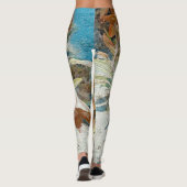 Exotic Floral Leggings (Rückseite)