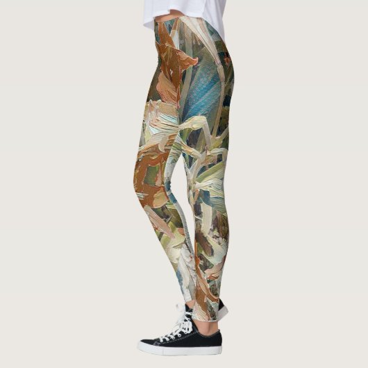 Exotic Floral Leggings (Links)