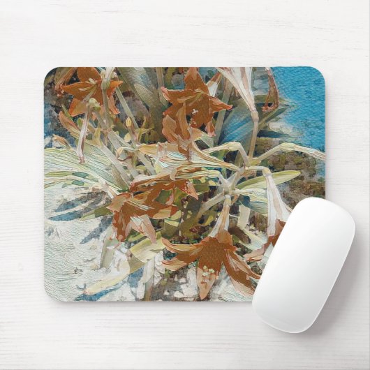 Exotic Floral Mousepad (Mit Mouse)