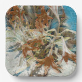 Exotic Floral Pappteller (Vorderseite)