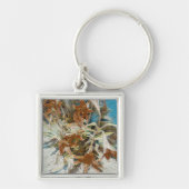 Exotic Floral Schlüsselanhänger (Vorne)