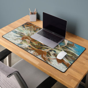 Exotic Floral Schreibtischunterlage