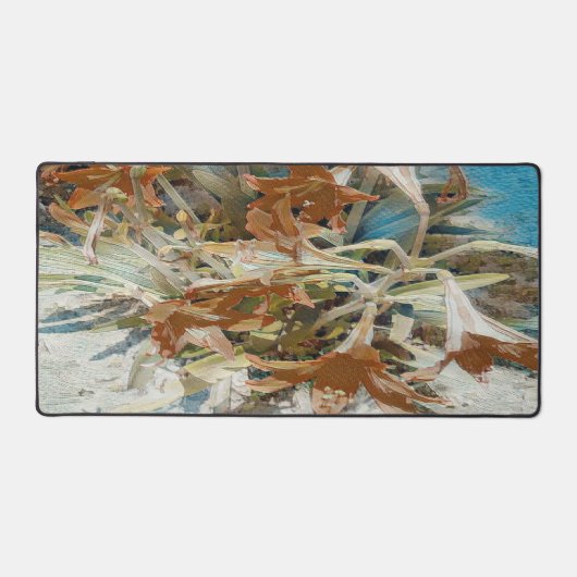 Exotic Floral Schreibtischunterlage (Vorderseite)